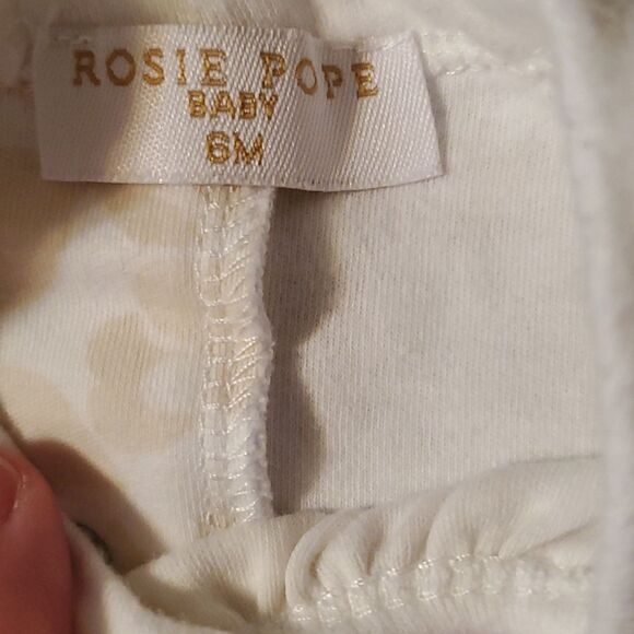 RosieĀ Pope Infant Girl's Floral Romper Size 6 Months - Picture 10 of 10